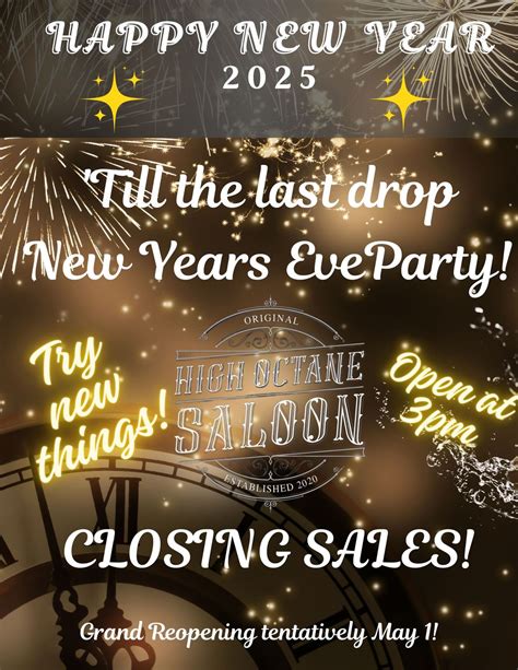 NEW YEARS EVE PARTY!, 1072 Watson Rd, Laconia, NH, 31 December 2024 ...