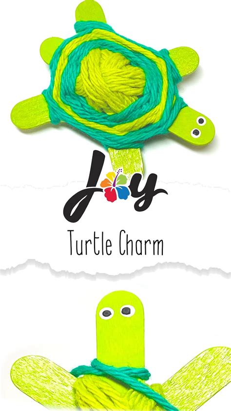 20 Simple and Colorful Yarn Crafts for Kids | Turtle crafts, Craft ...