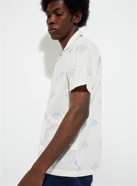 Buy URB_N Men Printed Resort Collar Shirt Online at just Rs. 899.0 ...