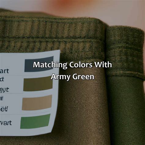 What Colors Go With Army Green Pants - colorscombo.com