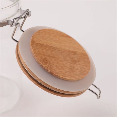 Buy UMAI Set of 2 Borosilicate Glass Jars with Bamboo Lid – GlobalBees Shop
