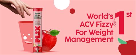 PLIX - THE PLANT FIX Apple Cider Vinegar 15 Effervescent Tablet, ACV ...