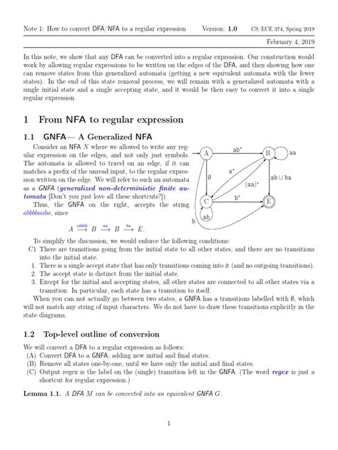 Image result for Regular Expression NFA