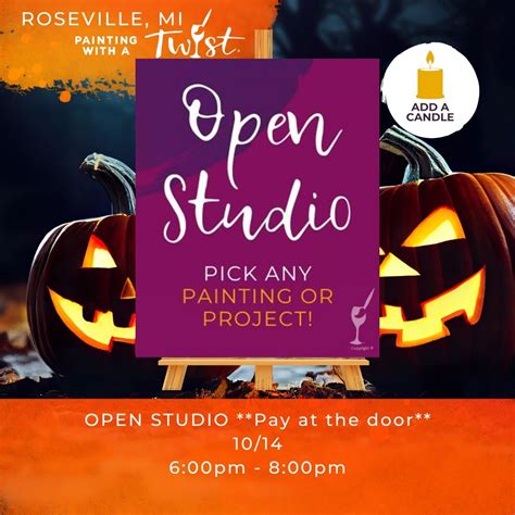OPEN STUDIO ***Pay at the Door***, 29004 Gratiot Avenue, Roseville, MI ...