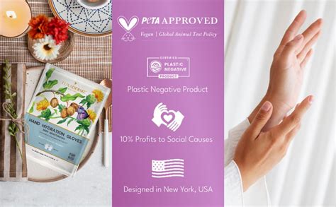 Buy LuxaDerme Deep Moisturizing - Hand Hydration Gloves to rejuvenating ...