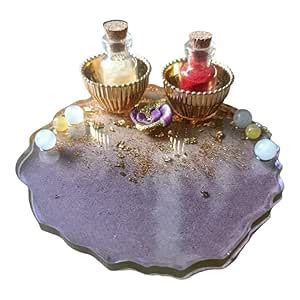 Buy Handmade Tilak Platter | Pooja Tilak Thali | Roli Chawal Plate for ...