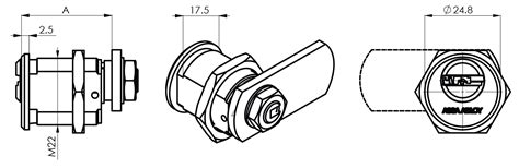 CY100 Cam Lock | ASSA ABLOY