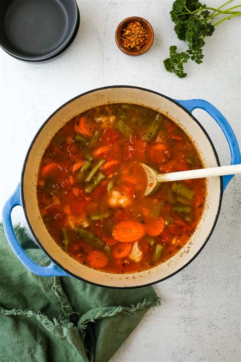 Frozen Vegetable Soup - I Heart Vegetables