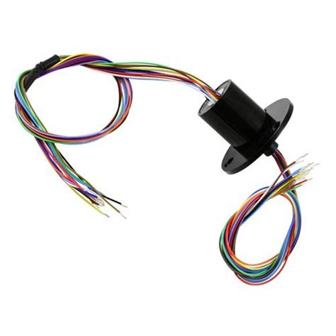 NTE 76-SR-12 Slip Ring with Flange 22mm Dia. 12-Wire 240V 2A : Amazon ...