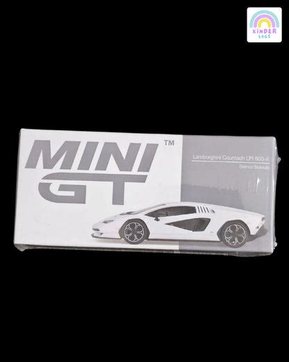 Mini GT Lamborghini Countach LPI 800-4 Bianco Siderale - Buy At Kinder Logs
