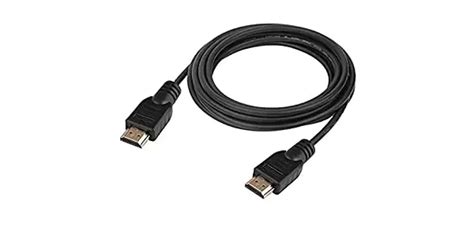 HDMI to HDMI Cable 1.8 Meter Round High-Quality Copper-Clad Steel Black