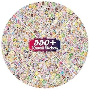 550+ Kawaii Stickers – Cute Waterproof Vinyl Decals for Kids, Teens ...