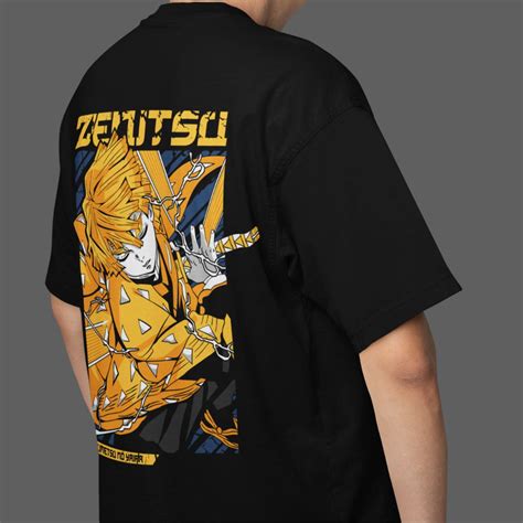 ZENITSU Oversized T-SHIRT – ANIME ADDA