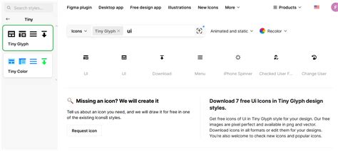 Feature Request: Allow users to browse ALL icons in a Style Category at ...