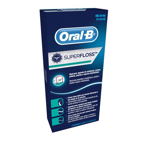 Hilo dental Superfloss para aparatos dentales | Oral-B CL