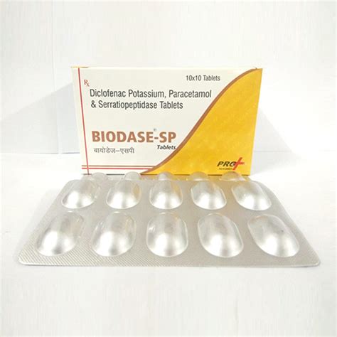 BIODASE-SP Tablets PRG Pharma Pvt. Ltd.