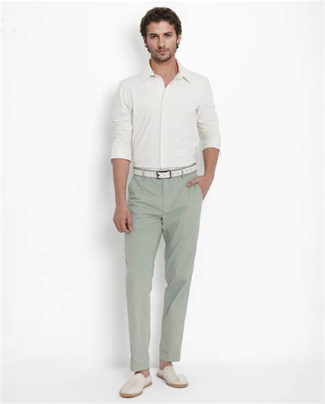 Rare Rabbit Men's Flyknit Off White Cotton Plain Regular Fit Full Slee