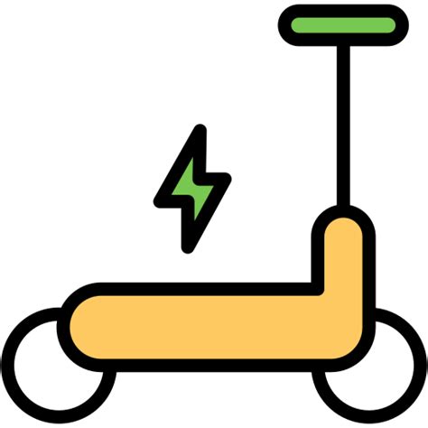Electric Scooter - Free transportation icons