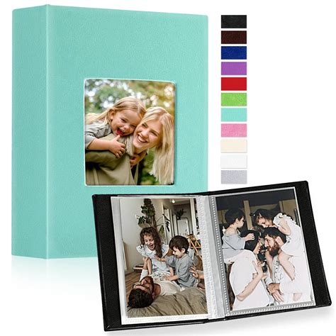 Snapklik.com : Photo Album 4x6 50 Pockets 2 Packs, Small Mini Capacity ...