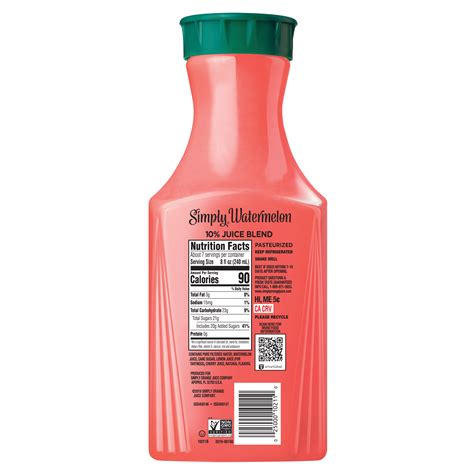 Simply Watermelon Juice Drink - 52 fl oz | Shipt