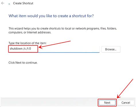 How to Create Shutdown and Restart Shortcut in Windows 11