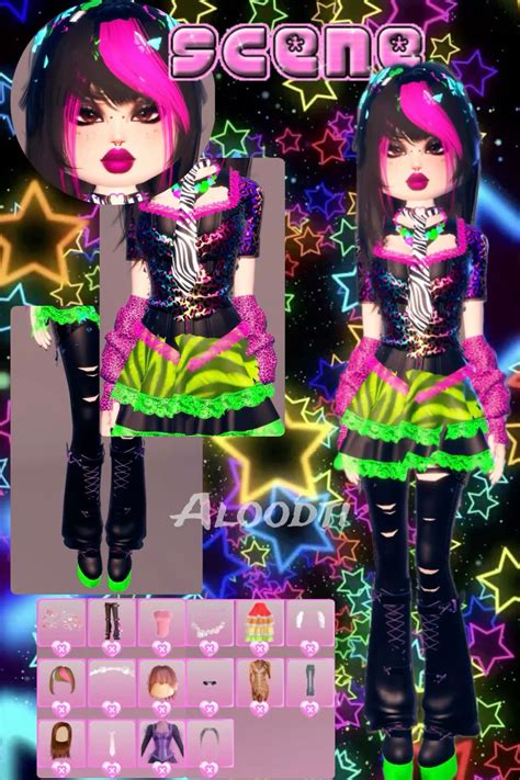 Scene Dress to Impress No Vip