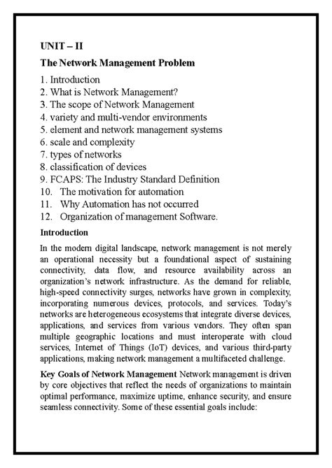 UNIT-III - Performance Assessment & Optimization Notes - Studocu