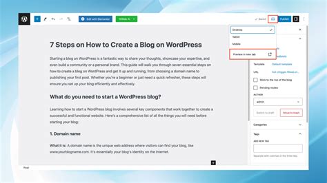 Create a Blog in Wordpresss 的图像结果