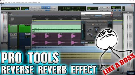 Image result for Pro Tools Adding Reverb