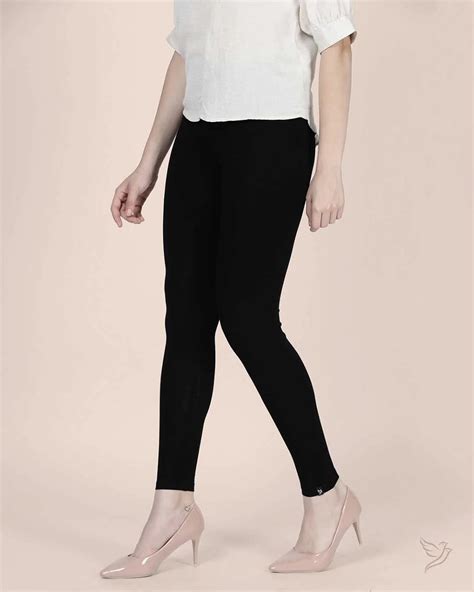Twin Birds Ankle Legging - Black – Inti Fashions