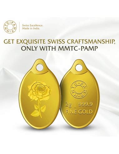 Buy MMTC PAMP 2 Gram 24kt Gold Goddess Lakshmi Pendant I CoinBazaar