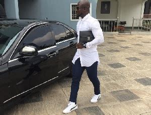 Stephen Appiah advises husbands to be fit for their wives