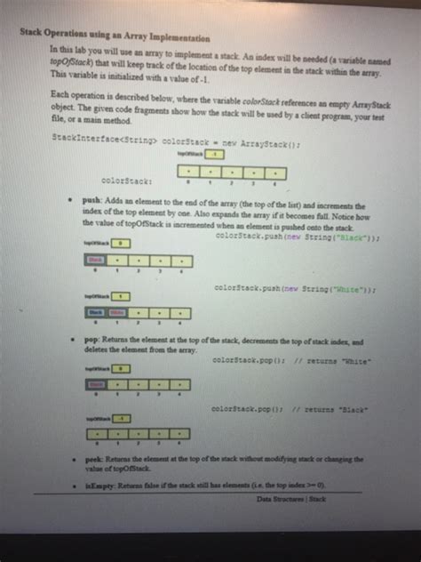 Image result for Implement Stack Operations Using Array