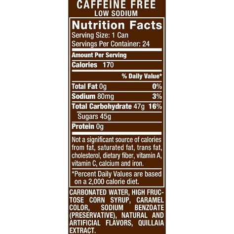A&W Root Beer Nutrition Facts - New Product Testimonials, Packages, and ...