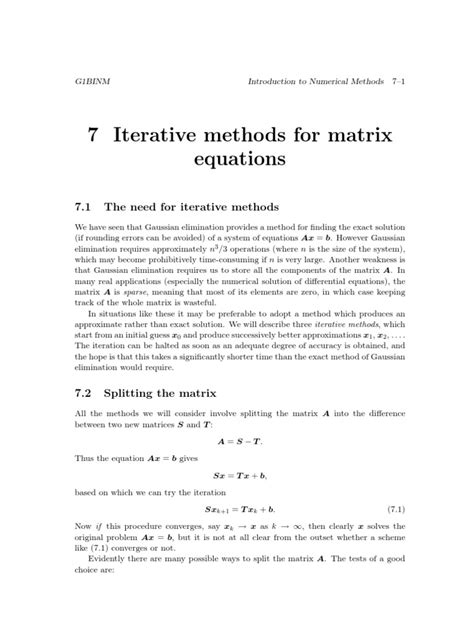 Iterative Methods 的图像结果