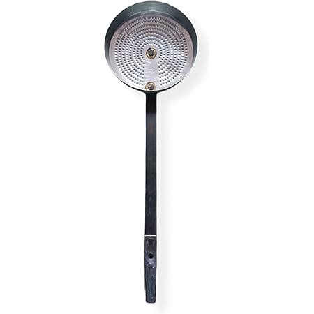 Buy ® Stainless Steel Boondi Jhara with Wooden Handle Big Jalli Karandi ...