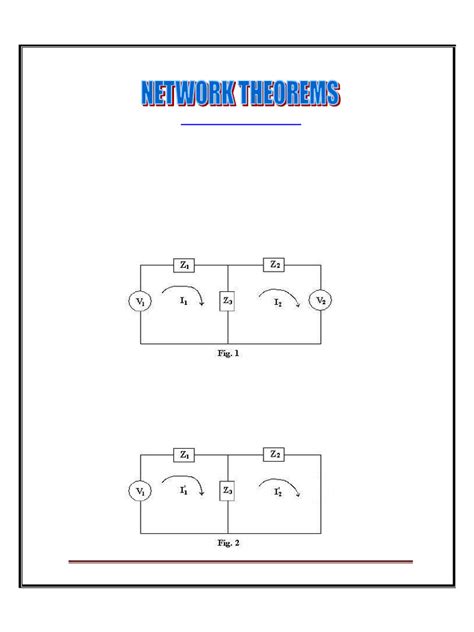 Image result for Basic Electrical Engineering Network Theorems