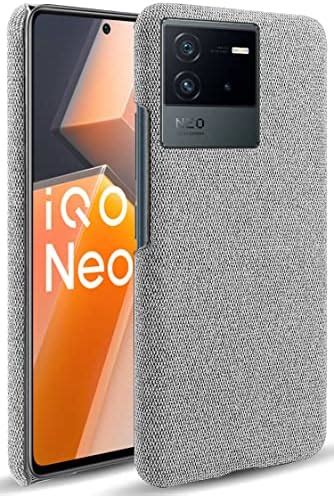Kapa Woven Soft Fabric Case for Vivo IQOO Neo 6 (5G) Back Cover, Shock ...