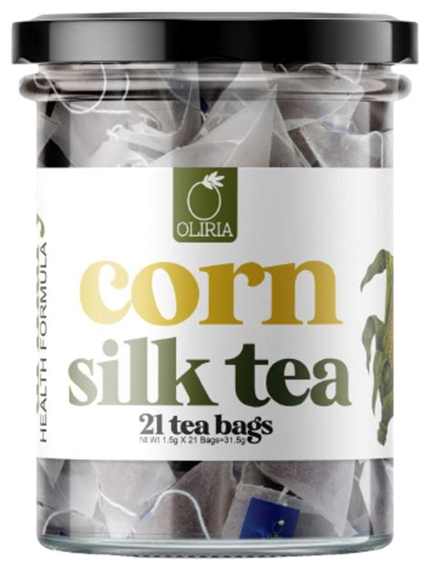 Oliria Corn Silk Tea for Body Detox, Korean Urinary Health Formula, One ...