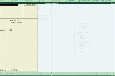 How to Handle Bank Overdraft (OD) Account Ledger Issues in Tally ERP 9?