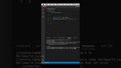 Image result for Java HelloWorld vs Code
