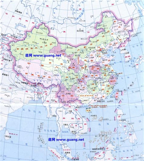 中国地图全图高清版下载-中国各省地图高清版大图下载 -IT猫扑网