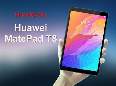 Hands On Huawei MatePad T8: Tablet Buat Pemula