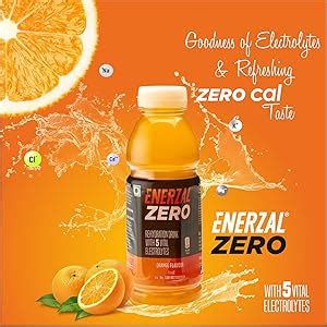 Enerzal Zero Energy Drink Liquid 400 ML Each (Pack of 6) Zero Calorie ...