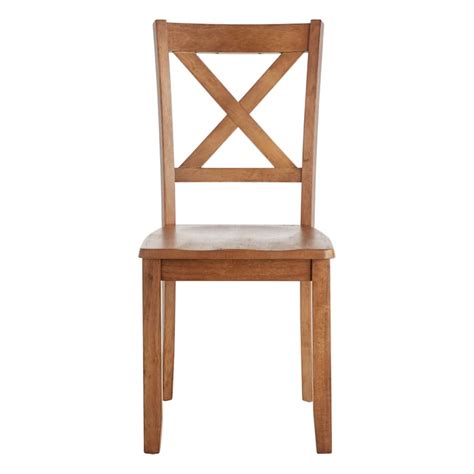 Set of 4 Honeybloom Fairmount Natural Dining Chair