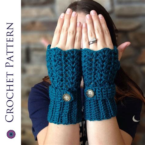 Lacy Fingerless Gloves Crochet Pattern - Pattern Matching Algorithms