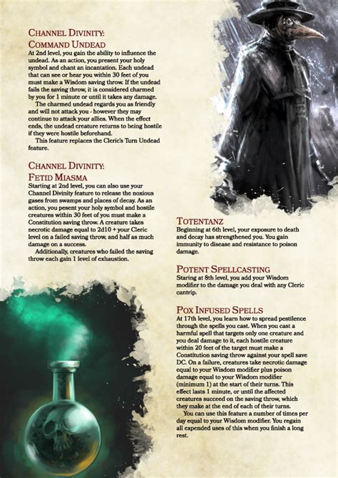 5Th Edition Cleric Death Domain - DOMAIN BGR