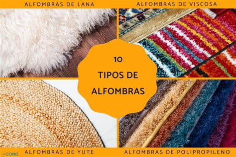10 tipos de alfombras - Lista según el material de confección