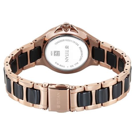 Buy Online Titan Work Essentials Quartz Analog Black Dial Two Toned ...