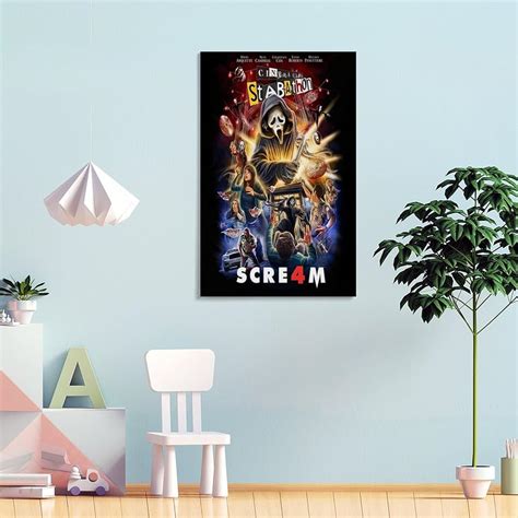 DKTFBRBO Scream Poster Horror Movie Poster Movie India | Ubuy